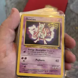 Mewtwo Promo Card - Pokemon The First Movie WOTC 1999 -VG Condition - Vintage #3 - Image 3