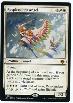 2023 Magic the Gathering Resplendent Angel Creature Angel Near Mint - Image 1