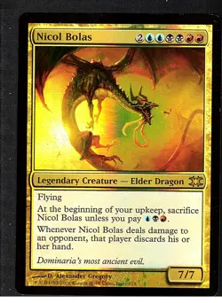 Nicol Bolas R From the Vault: Dragons 10 MP Foil - Image 1