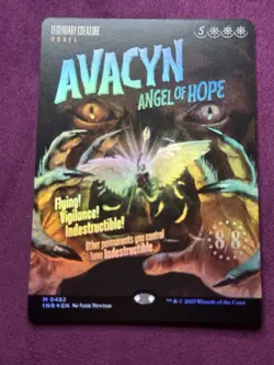 MTG Innistrad Remastered - Avacyn, Angel of Hope FOIL Showcase (0482) NM So Nice - Image 3