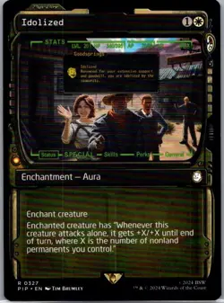 #327 Idolized (Showcase) Universes Beyond: Fallout Rare - Image 1