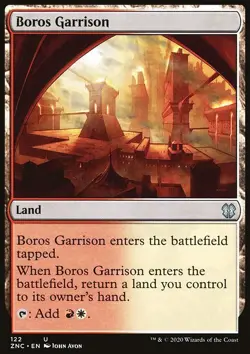 MTG Magic the Gathering Boros Garrison (122/155) Zendikar Rising Commander NM - Image 1
