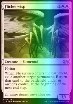 MTG Magic the Gathering Flickerwisp (16/415) Double Masters NM FOIL - Image 1