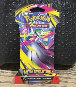Mega Evolutions Sleeved Booster Pack (1 Booster Pack) Pokemon TCG NM - Image 1