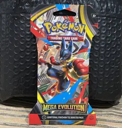 Mega Evolutions Sleeved Booster Pack (1 Booster Pack) Pokemon TCG NM - Image 3