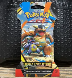 Mega Evolutions Sleeved Booster Pack (1 Booster Pack) Pokemon TCG NM - Image 5
