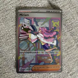 Pokemon TCG Miriam Holo Card 251/198 Scarlet & Violet Base Set NM - Image 3