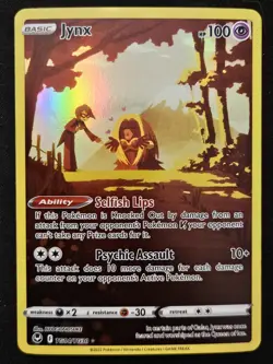 Jynx TG04/TG30 SWSH Silver Tempest Trainer Gallery Holo Rare Pokemon TCG 2022 NM - Image 1