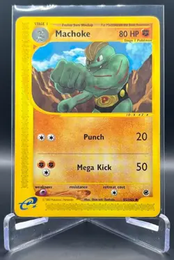 Pokemon TCG Expedition Base Set MACHOKE Regular, Uncommon - 85/165 - Image 1