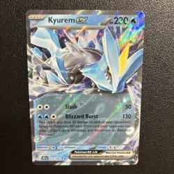 Pokemon TCG Black Bolt Kyurem EX Holo Double Rare 028/086 NM - Image 1