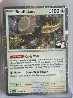 Bouffalant 119/142 Holo - Play! Pokemon Stamped Prize Pack Series 6 - Image 1