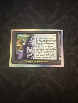 1998 Topps Pokemon EP19 The Ghost of Maiden Peak Blue Logo - Image 2