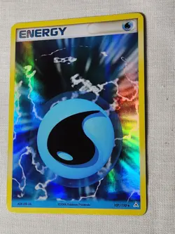 NM Water Energy - Holo 107 Holon Phantoms Pokemon TCG - Image 3