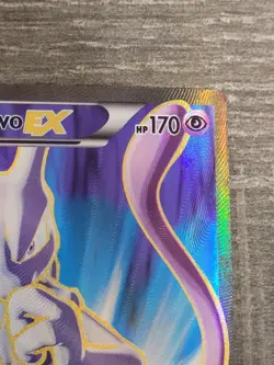 Pokemon TCG XY - BREAKthrough #157/162 Mewtwo EX (157 Full Art) - PLAYED - Image 3