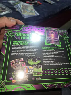 Pokemon Shrouded Fable Elite Trainer Box Etb Sealed New English Sv6.5 - Image 3