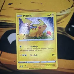 Pokemon TCG Black Star Promo Pikachu General Mills Holo 25th Anniversary SWSH039 - Image 2