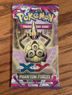 XY Phantom Forces - 1 Sealed Booster Pack - Pokemon XY TCG - Image 1