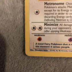 Pokemon TCG Clefable Jungle 17/64 Regular Rare (used quality) - Image 4