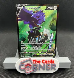 Corviknight V TG18/TG30 Pokemon Silver Tempest Trainer Gallery NM - Image 1