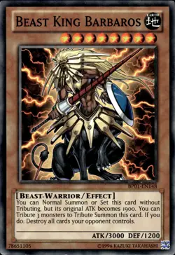 Beast King Barbaros - Starfoil Rare BP01-EN148 - LP - YuGiOh - Image 1