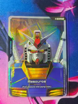 Gundam Card Game TCG - Resource - R-002 - C++ - Newtype Rising GD01 - NM - EN - Image 1