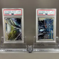 PSA10 Pokemon Card Lugia Legend (029/070) & (030/070) Soul Silver 1ST ED 2009 - Image 1