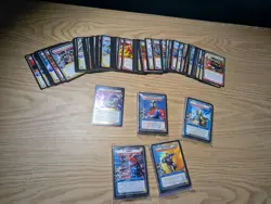 City of Heroes TCG Lot - 77 cards, 1 foil card, 4 starter decks - Image 1