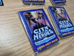 City of Heroes TCG Lot - 77 cards, 1 foil card, 4 starter decks - Image 2