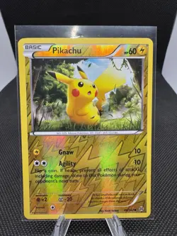 Pokemon TCG Pikachu Breakthrough Reverse Holo Card 48/162 Near Mint Condition - Image 1