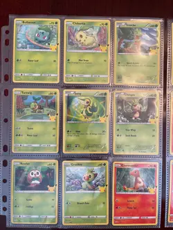 2021 McDonalds Pokemon Full Complete Set of 50 Cards - 25th Anniversary - Image 2