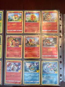 2021 McDonalds Pokemon Full Complete Set of 50 Cards - 25th Anniversary - Image 3
