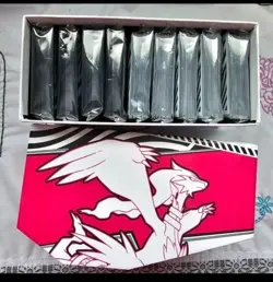 Pokemon Black Bolt White Flare Card Sleeves Packs Sealed Lot - Image 1