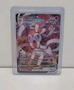 Sylveon VMAX 075/203 Evolving Skies Full Art Ultra Rare Pokemon Card TCG NM - Image 3