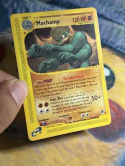 Machamp 51/165 Expedition Non Holo Rare E Reader Series Pokemon Card Vintage - Image 3