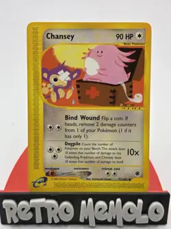 CHANSEY - 72/165 - Expedition Base Set - Uncommon - Pokemon Card - LP - Image 1