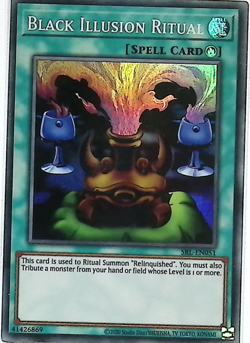 Black Illusion Ritual - SRL-EN051 - Super Rare - Yugioh TCG Card - Image 1