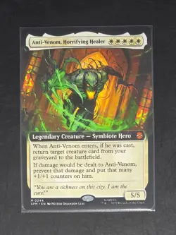 Anti-Venom, Horrifying Healer (Extended Art) M0244 Non Foil MTG Spider-Man NM/M - Image 1