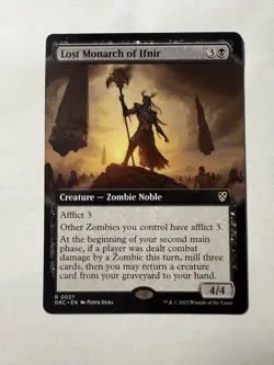 Lost Monarch of Ifnir (Extended Art) Commander: Aetherdrift Regular - Image 2
