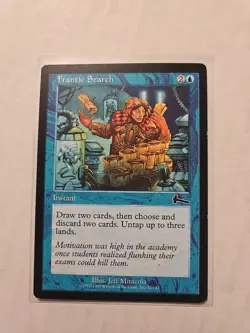 Frantic Search - Urza's Legacy - MP - Common - Instant - MTG Magic - Image 1