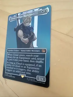 Cloud Midgar Mercenary (Extended Art) Final Fantasy Surge Foil NM English MTG - Image 1