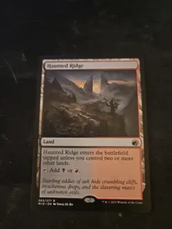 Haunted Ridge Innistrad: Midnight Hunt Regular - Image 1