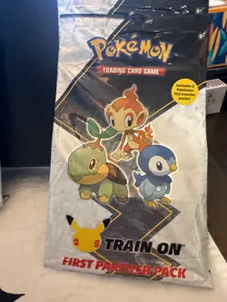 Pokemon TCG: First Partner Pack, Sinnoh Region - 25th Anniversary - New, Sealed! - Image 1