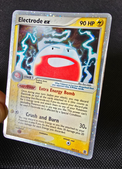 Pokemon Card - Electrode Ex - Ex FireRed LeafGreen - Holo Rare - 107/112 - LP-MP - Image 3