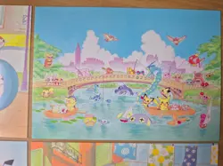 Pokemon Postcard set of 5 Keiko Fukuyama 2000 Japan Pikachu & Friends Project - Image 5