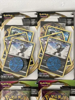 Pokemon Sword & Shield Vivid Voltage x4 And Rebel Clash x4 (Lot Of 8) *As Seen - Image 4