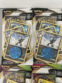 Pokemon Sword & Shield Vivid Voltage x4 And Rebel Clash x4 (Lot Of 8) *As Seen - Image 5