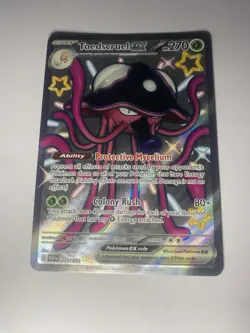 Toedscruel EX 213/091 Ultra Rare Shiny Pokemon Scarlet & Violet - Paldean Fates - Image 1