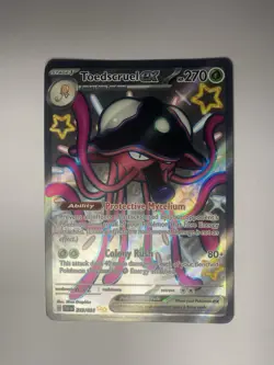 Toedscruel EX 213/091 Ultra Rare Shiny Pokemon Scarlet & Violet - Paldean Fates - Image 2