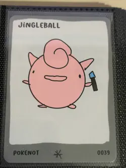 Jingleball 0039 Dysfunctional Passholder Pokenot Pokenots 151 Card - Image 1