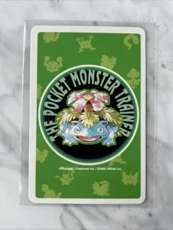 1996 POKEMON GREEN VERSION POKER PLAYING CARDS 8 OF CLUBS #104 CUBONE NM - Image 2